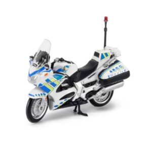 Tiny Toys [1:43] - Honda ST1300 Macau Police, White/Black/Blue