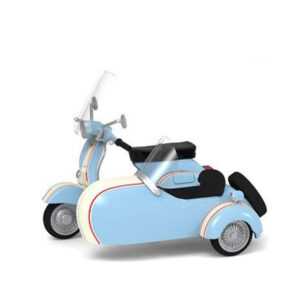 Tiny Toys [1:35] - Scooter Sidecar #108, Blue/White