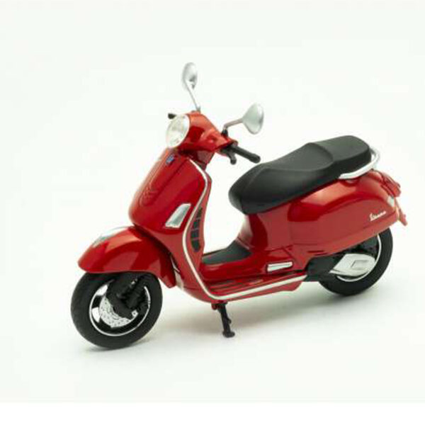Welly [1:18] - Vespa 2017 GTS 125Cc, Red