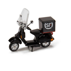 Tiny Toys [1:35] - Scooter 29 Scooter SF Express, Black