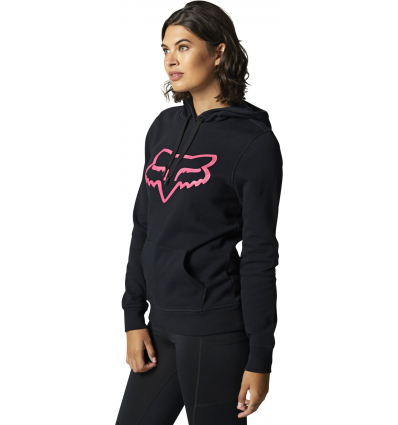 FOX BOUNDARY PULLOVER FLEECE [BLK/PNK]