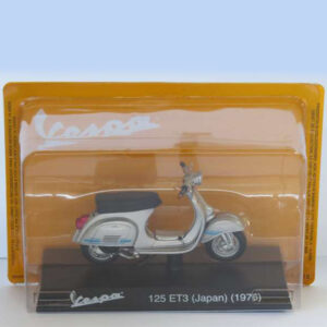 Magazine Models [1:18] - Vespa 1976 125 ET3 (Japan), Grey/Blue