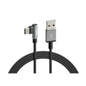 LAMPA - Type-C Cable 1M - 90 [Black] (Charging And Data)