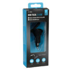 LAMPA - DIN-Tech, charger rapid USB, 2 porturi, 2700 mA, 12/32V