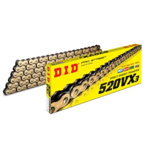 DID - Lant 520VX3 / 112 zale - X-Ring ZB [Gold]