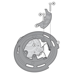 GIVI - Suport EASY LOCK pentru buson benzina BF22