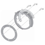 GIVI - Suport EASY LOCK pentru buson benzina BF17