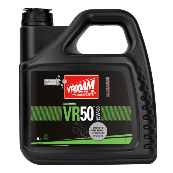 VROOAM - VR50 [Ester+] 15W50 - 4L [Synthetic] [MA2]