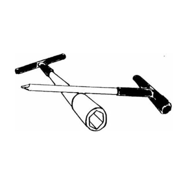 BUZZETTI - Cheie bujii 8 (tip T)