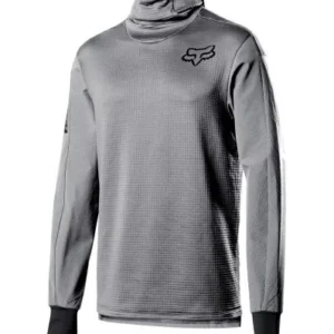 FOX DEFEND THERMO HOODED JERSEY [STL GRY]