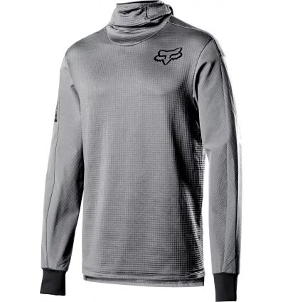 FOX DEFEND THERMO HOODED JERSEY [STL GRY]