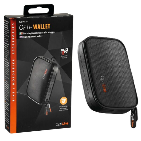 OPTILINE - OPTI-WALLET portofel universal [interior: 110x70x10mm] <br>Se foloseste in combinatie cu price prindere DUO LOCK OPTICASE!