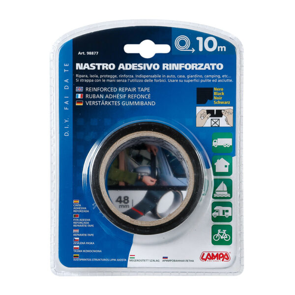 LAMPA - NASTRO, banda adeziva ranforsata, 48mm x 10m