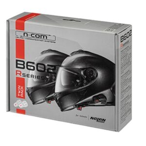 N-COM - Kit B602 R TWIN PACK (Compatibil cu: N100-5/PLUS - N90-3 - N80-8 - N70-2 GT/X - N40-5/GT - N104/EVO/ABSOLUTE - N87/PLUS - N44/EVO - N40/FULL)