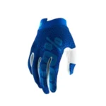 100% iTRACK Blue/Navy Gloves