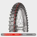 MITAS Motocross - C-19 SUPER LIGHT - 90/100-21 [57R] [dunga verde]