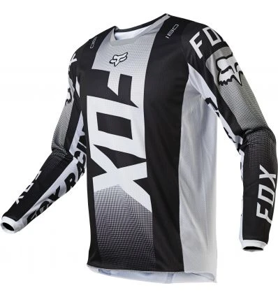FOX FOX 180 OKTIV JERSEY [BLK/WHT]