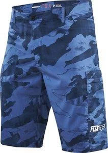 FOX MTB-PANT SERGEANT CAMO SHORT BLUE CAMU