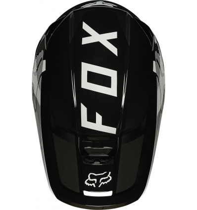 FOX FOX V1 REVN HELMET, ECE [BLK/WHT]