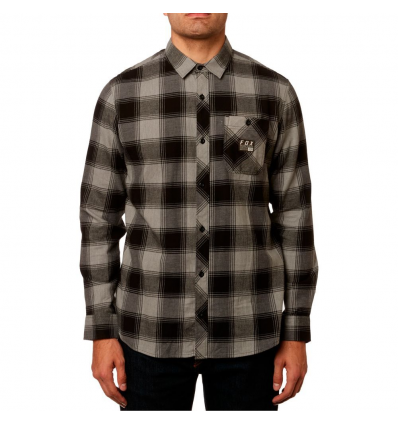 FOX LONGVIEW LTWT FLANNEL [HTR GRAPH]