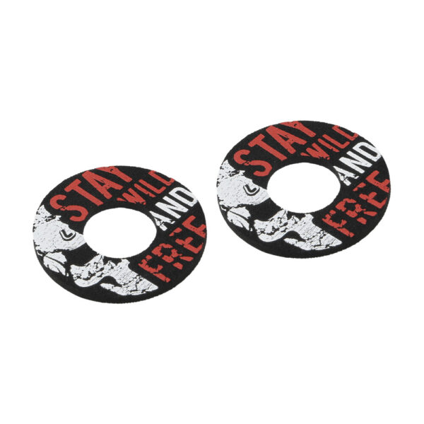 LAMPA - Protectie manusa (rotunda) pentru mansoane offroad, negru/rosu