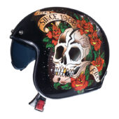 MT Helmets - Casca LE MANS 2 Skull & Roses A1