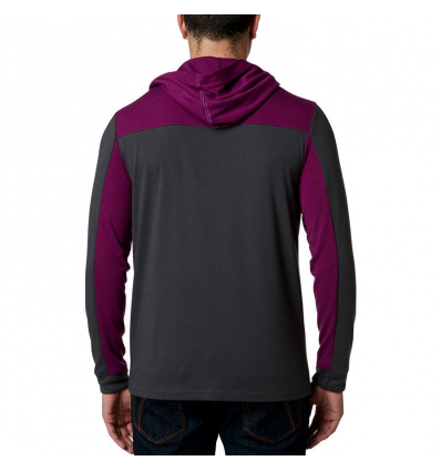 FOX GENERAL HOODED TECH LS [DRK PUR]