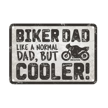 OXFORD - Placuta metalica [30x20cmx0.25mm] Biker Dad Cooler
