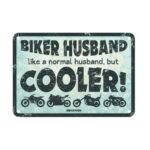 OXFORD - Placuta metalica [30x20cmx0.25mm] Biker Husband Cooler