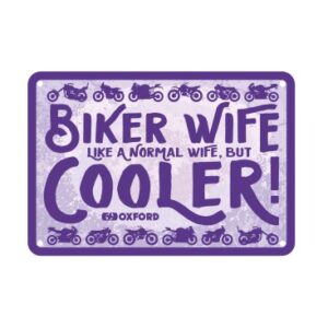 OXFORD - Placuta metalica [30x20cmx0.25mm] Biker Wife Cooler