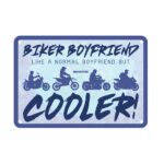 OXFORD - Placuta metalica [30x20cmx0.25mm] Biker Boyfriend Cooler