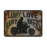 OXFORD - Placuta metalica [30x20cmx0.25mm] Ladies Love Hairy Bikers