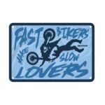 OXFORD - Placuta metalica [30x20cmx0.25mm] Fast Bikers Make Slow Lovers