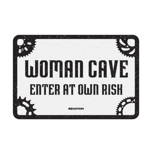 OXFORD - Placuta metalica [30x20cmx0.25mm] WOMAN CAVE