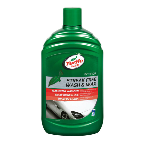 TURTLE WAX - WASH & WAX, sampon - 500ml