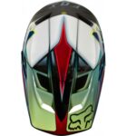 FOX RPC KUSTM HELMET [WHT/RD/BLK]