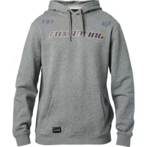 FOX HONR PULLOVER HOODIE HEATHER GRAPHITE