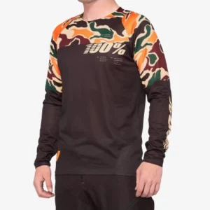 100% R-CORE Jersey Warm Black/Camo