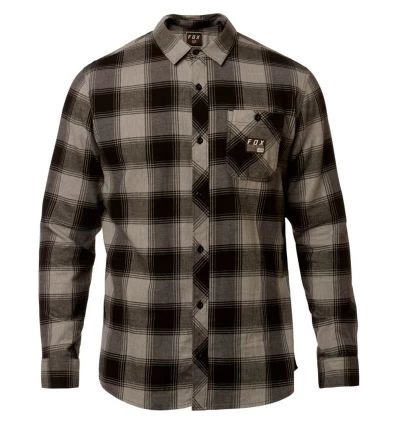 FOX LONGVIEW LTWT FLANNEL [HTR GRAPH]