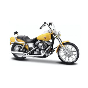 MAISTO [1:18] - Harley-Davidson FXDWG Dyna Wide Glide 2001, yellow