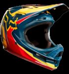 FOX RPC KUSTM HELMET [RD/YLW]
