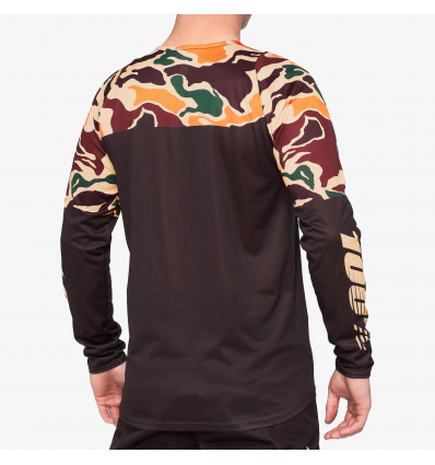 100% R-CORE Jersey Warm Black/Camo