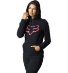 FOX BOUNDARY PULLOVER FLEECE [BLK/PNK]