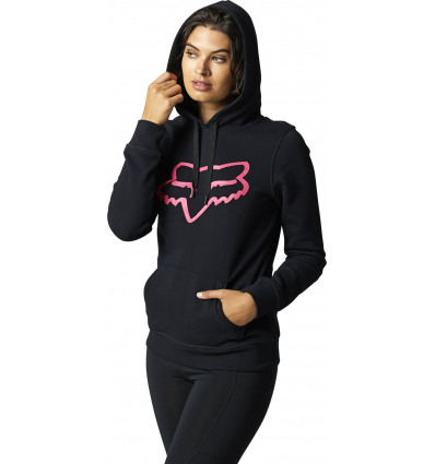 FOX BOUNDARY PULLOVER FLEECE [BLK/PNK]