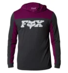 FOX GENERAL HOODED TECH LS [DRK PUR]