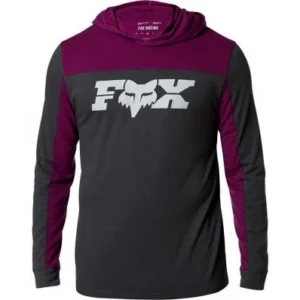 FOX GENERAL HOODED TECH LS [DRK PUR]