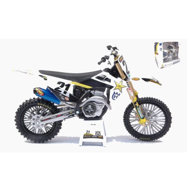 NEW RAY [1:12] - Husqvarna N.21 JASON ANDERSON