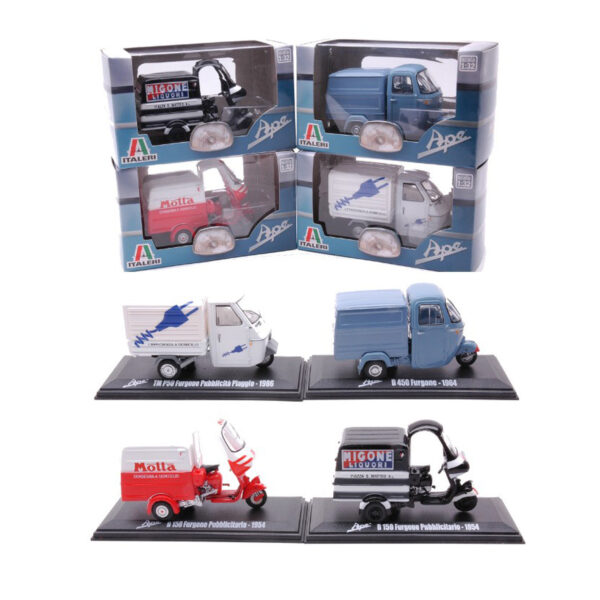 ITALERI [1:32] - Piaggio APE 1954 - B 150 Furgone Pubblicitario MOTTA