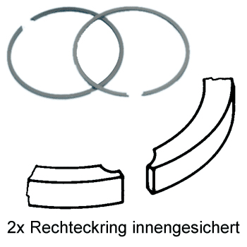 SET SEGMENTI SUZUKI 2XR/IS 41, 0 X 1, 5