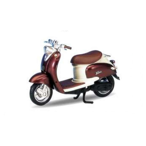 Welly [1:18] - Yamaha 1999 Vino YJ50R, Brown-Copper/Cream